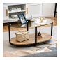 Costway Glass-Top Coffee Table 2-Tier Modern Oval Side Sofa Table w/ Storage Shelf : Read reviews and buy Costway Glass-Top Coffee Table 2-Tier Modern Oval Side Sofa Table w/ Storage Shelf at Target. Choose from contactless Same Day Delivery, Drive Up and