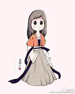 又是新的一天，时间过得飞快……#手绘，漫画，简笔卡通画##q版头像##日常摸鱼##今日贴纸打卡#