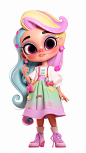 fashion_doll_cute_doll_round