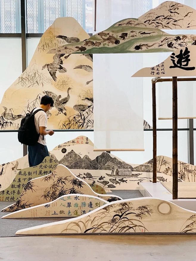 看展记/少儿书画展/天马行空的创意