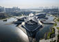 Zhuhai Jinwan Civic Art Center / Zaha Hadid Architects - Exterior Photography, Cityscape