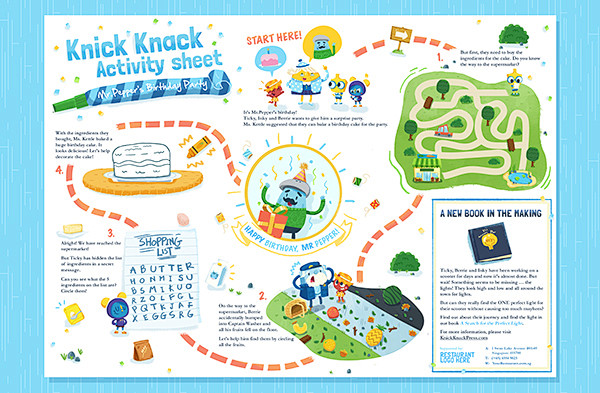 Knick Knack Activity...