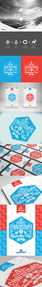 Typography Christmas Card 2013 - Typography - Creattica