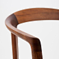 the beautiful wood of the DC10 chair by Inoda+Sveje.
