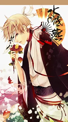 夏目之水底之燕-锁屏壁纸