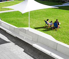 灵感邦丨ideabooom采集到丨L丨景观种植池丨商业街道广场公园绿地景观树池花池坐椅