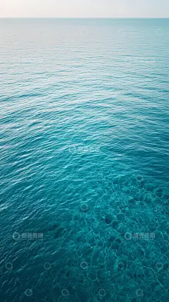 治愈系天空蓝海水摄影图壁纸高清模板免费下载-趣麦麦图