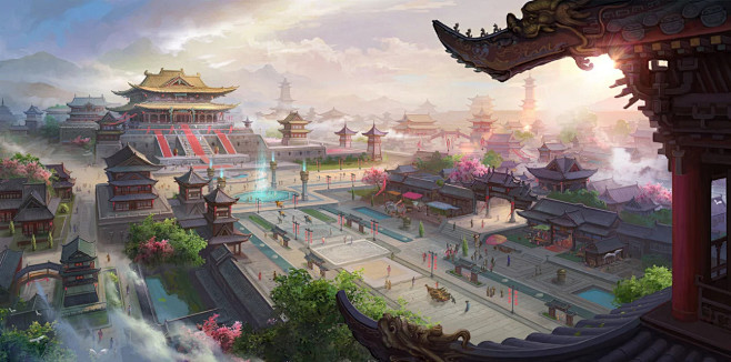 古风背景