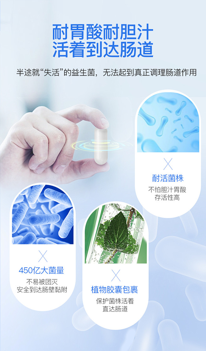 NC澳洲450亿冷链益生菌大人调理肠胃肠...