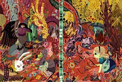 眼花缭乱的插画世界-Meg Hunt作品欣赏