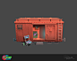 NZA Buildings, Petur Antonsson : These are some of the buildings I did for the game No Zombies Allowed, when I worked at Booyah, inc. NZA was a 2D side-scrolling Town builder, set in the aftermath of the Zombie Apocalypse.