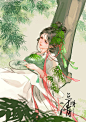 鱼明清插画||小粽子拟人，端午安康_鱼明清__插画师作品_涂鸦王国gracg.com