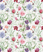 Botanica : watercolor patten