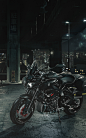 Yamaha MT系列复古摩托设计