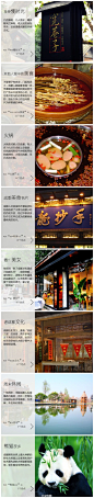 #途客圈主题#成都，别称“蓉城”、“锦官城”，自古被誉为“天府之国”。这些都是它的主题：享受慢时光、本地人眼中的美食、火锅、成都美食名片、看！美女、老成都文化、周末休闲、熊猫故乡。http://t.cn/zOXdUt6 你心中的它又是怎样的呢？