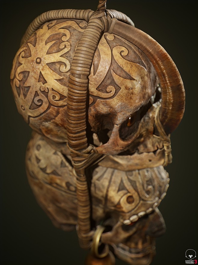 Dayak Skulls Trophy ...