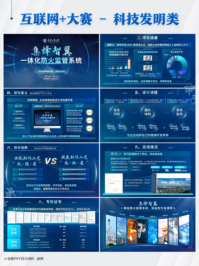 PPT定制｜科技感创赛PPT怎么做？