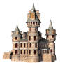 Castle 24 PNG Stock by Roy3D