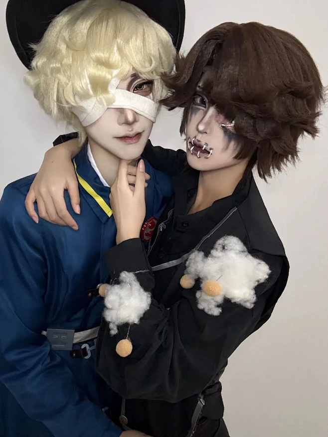 人 火。#火偶 #第五人格 #木偶师 #火灾调查员@羽毛球，采集@屿堍-花瓣网