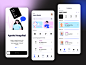 Healthcare service - Mobile app by Anastasia Golovko on Dribbble