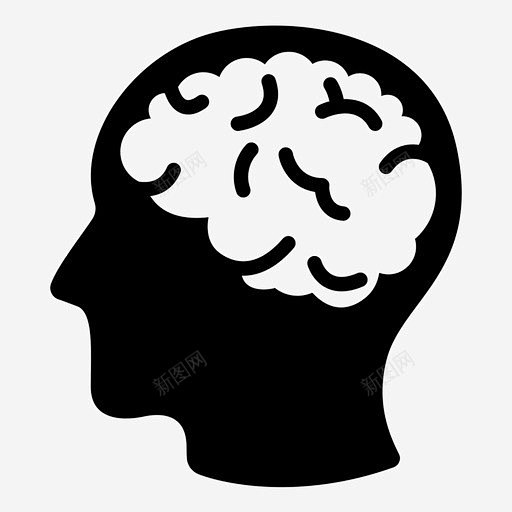 大脑思考者聪明图标 UI图标 设计图片 免费下载 页面网页 平面电商 创意素材