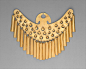 Nose Ornament, 1st-7th century. Colombia, Calima culture. Gold. The Metropolitan Museum of Art, New York. Gift and Bequest of Alice K. Bache, 1966, 1977 (66.196.23). #gold