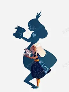 唯美插画 平面电商 创意素材