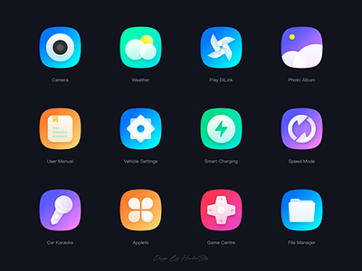 Color icon byd color icon design hmi illustration logo ui ux 向量 图标 应用 ...
