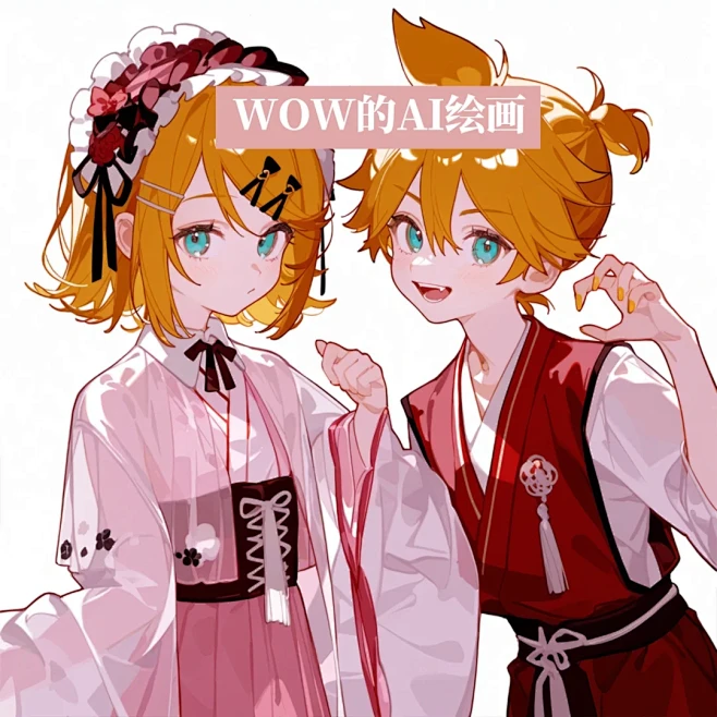 ✨汉服镜音双子来啦~✨ - 小红书