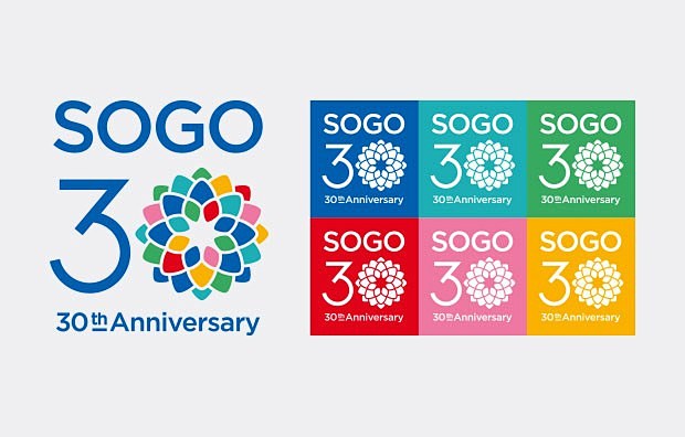 香港SOGO日式百货商城30周年视觉形象...