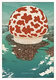 一位超现实主义线条大师|插画分享
