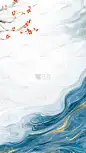 冬天冬季立冬国风抽象背景