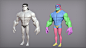 Cartoon monsters base mesh, Makar Malicki : Cartoon monsters base mesh. Product available here https://artstn.co/m/JqGq and here https://www.cgtrader.com/3d-models/character/man/cartoon-monster-characters-base-mesh