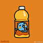 #酷儿三好生# 画了小时候最爱的饮料到现在也觉得好喝 ​​​​