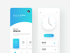 Jane_Xi采集到APP - 闹钟