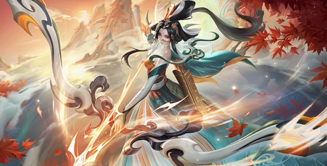 伽罗-太华·红枫 星元皮肤-花瓣网