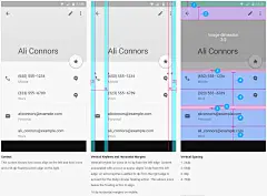 Metrics and Keylines - Layout - Google design guidelines