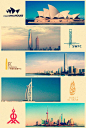 Landmark building logos from around the world | Art and design inspiration from around the world - CreativeRoots | 88853 | Wookmark