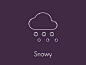 Weather app : Weekend animations!Second shot of this little side project :)