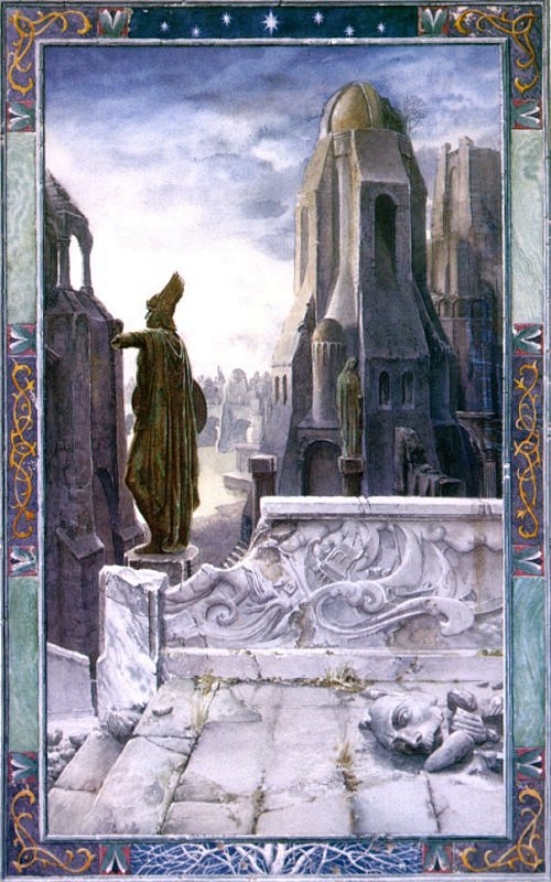指环王 插画大师：Alan lee 艾伦...