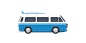 SNCF - CADAVRE EXQUIS : Elaboration d'une série d'illustrations représentant l'ensemble des moyensde transports et services proposés par SNCF. Un système de découpe est mis en placesur chaque illustration afin de permettre une décomposition en briques dis
