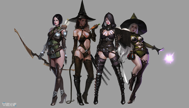 【Pose】CG女性站姿参考 1429P...