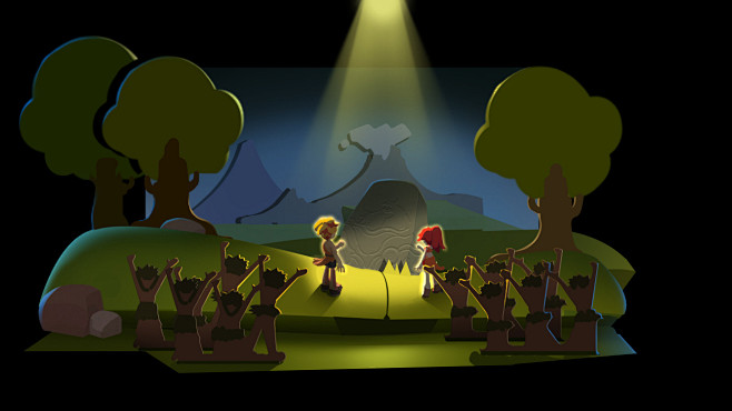 开场动画关键帧豆芽游戏开场动画关键帧图中出现的人物均为角色原画