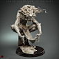 Monkey ZEN(porcelain version), Zhelong Xu : Rendered with V-Ray
The Chinese people believe that inner peace  is the highest realm of life. Too much artworks depicted monkey king(SUN GOKON)  as a Ape who has full of violence. But in fact is not. He is a Bu