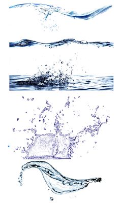 欧呦~采集到水 水花
