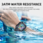 Amazon.com: Smart Watches for Men Women, Activing Fitness Tracker with Heart Rate Blood Oxygen Monitoring 3ATM Waterproof 1.69 inch Full Touch Screen Smart Watch for iOS Android (Green): Sports & Outdoors