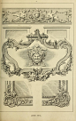 1889年出版的法国路易十五时期的家具图鉴... 来自复古迷 - 微博