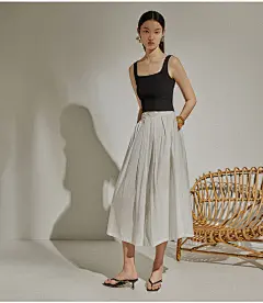 ZHIZHI致知 白璧 吊带背心女夏外穿2021年新款短款针织衫法式紧身-tmall.com天猫