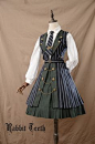 Fantastic Wind -The Tower of Ivory- College School Style Lolita JSK