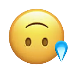 倒立尴尬流汗微笑恶搞emoji小黄脸